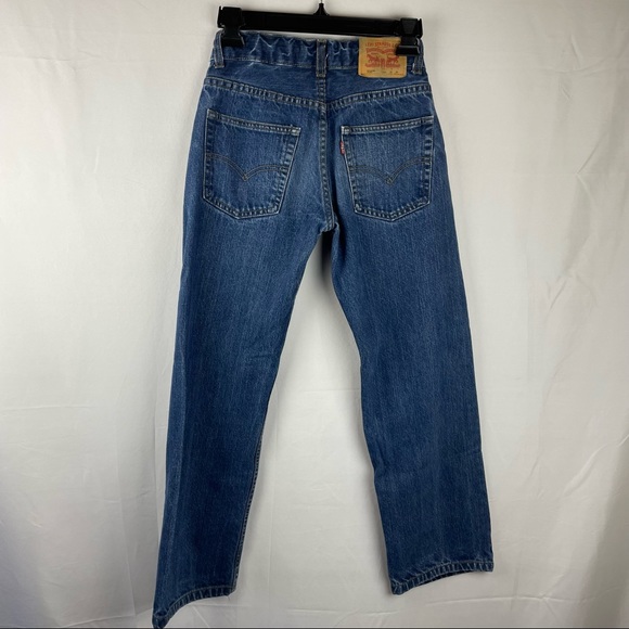 Levi’s 505 relaxed cut boy youth jeans size 12Y 26x26 - Picture 3 of 6